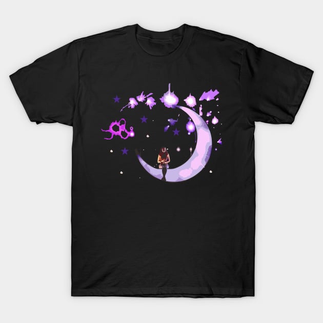 Aesthetic Olivia black T-Shirt by Kevindoa